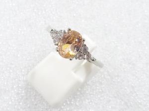 色石　指輪(16号)